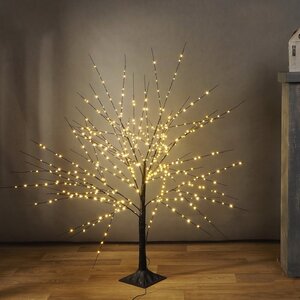 Светодиодное дерево Вейрфилд 120 см, 480 теплых белых LED ламп, IP44 Koopman фото 1