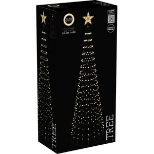 Светодиодная елка Radianta 300 см, 550 теплых белых LED ламп, пульт управления, контроллер, IP44 Koopman фото 2