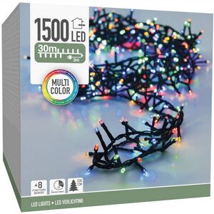 Светодиодная гирлянда Koopman Snake Comfort Basic 36 м, 1800 разноцветных LED ламп, зеленый ПВХ, контроллер, таймер, IP44 Koopman фото 6