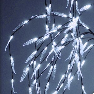 Светодиодное дерево Ива 210 см, 810 холодных белых LED ламп с мерцанием, IP44 Koopman фото 2