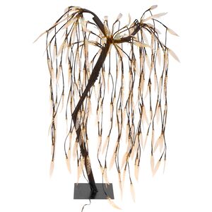 Светодиодное дерево Ива 85 см 228 теплых белых LED ламп с мерцанием, IP44 Koopman (Купман) фото 2