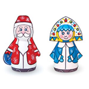 Набор для творчества Дед Мороз и Снегурочка, Шар-папье Шар Папье фото 2