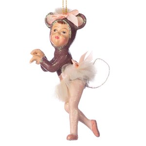 Елочная игрушка Балерина Джузи - Topo Balletto 13 см, подвеска Goodwill фото 1