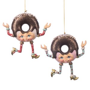 Елочная игрушка Пончик Бонвиван - Cabriolet a Glace 13 см, подвеска Goodwill фото 2