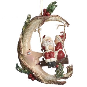 Елочная игрушка Месяц Элланис - Рождественская идиллия 14 см, подвеска Goodwill фото 1