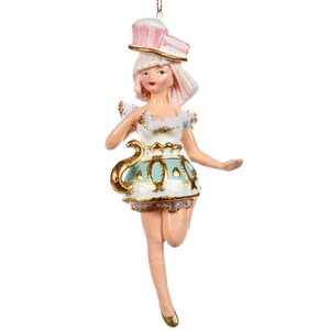 Елочная игрушка Королева Чаепитий - Милая Ясмин 16 см, подвеска Goodwill фото 1