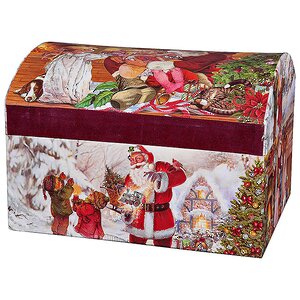 Подарочная коробка Новогодний сундучок 20*13*13 см Mister Christmas фото 2