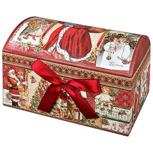 Новогодняя подарочная коробка Сундучок 20*13*13 см Mister Christmas фото 1