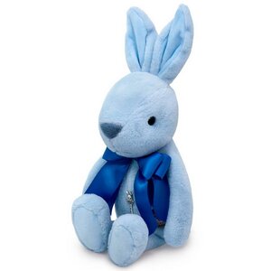Мягкая игрушка Кролик Иней - Нежность незабудки 25 см