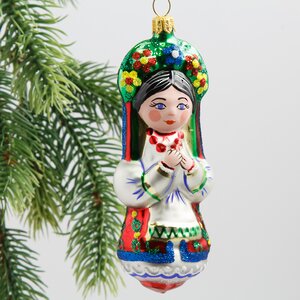 Набор стеклянных елочных игрушек Черевички 7-11 см, 6 шт, подвеска Фабрика Елочка фото 5