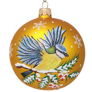 Набор стеклянных елочных шаров Лесная Сказка 5-9 см, 13 шт Фабрика Елочка фото 3