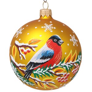 Набор стеклянных елочных шаров Лесная Сказка 5-9 см, 13 шт Фабрика Елочка фото 7