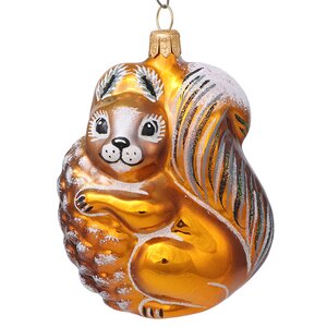 Набор стеклянных елочных шаров Лесная Сказка 5-9 см, 13 шт Фабрика Елочка фото 13