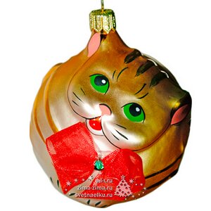 Новогодняя Игрушка Кот Новогодняя Игрушка Кот