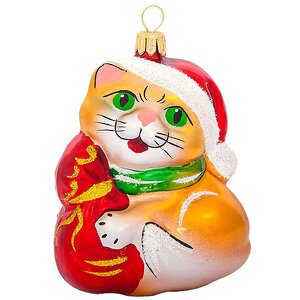 Новогодняя Игрушка Кот Новогодняя Игрушка Кот