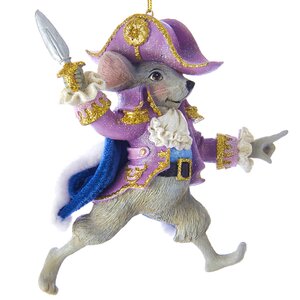 Ёлочная игрушка Мышиный Король - Сказка Гофмана 13 см, подвеска