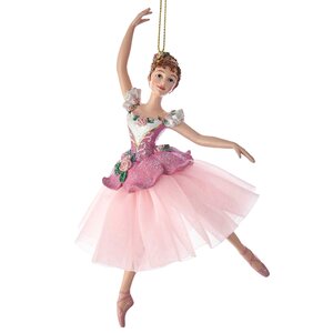 Елочная игрушка Балерина Вальс Цветов 17 см, подвеска