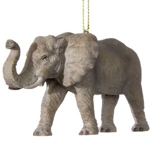 Елочная игрушка Сафари - Слон 12 см, подвеска