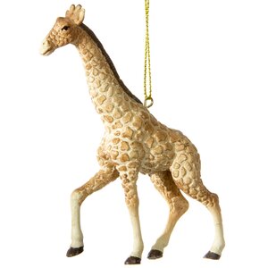 Елочная игрушка Сафари - Жираф 13 см, подвеска