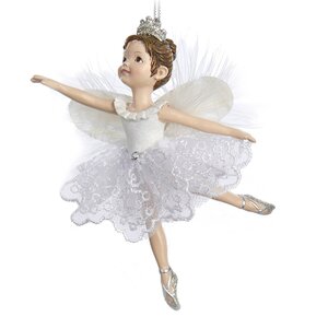 Ёлочная игрушка Фея-балерина Мелодия 11 см, подвеска Kurts Adler фото 1