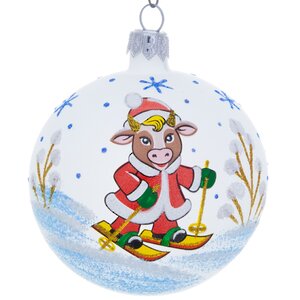 Новогодний Шар Бычок Новогодний Шар Бычок