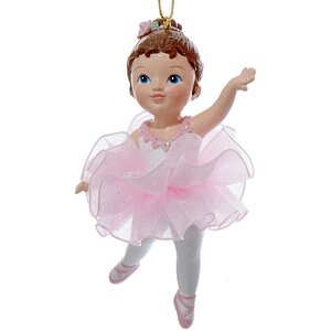Елочное украшение Малышка-Балерина Кессиди - Воздушные Танцы 10 см, подвеска Kurts Adler фото 1