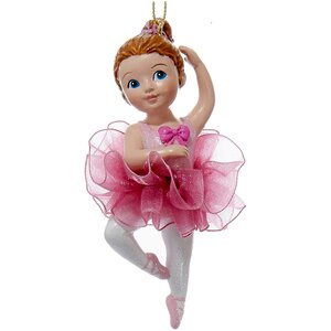 Елочное украшение Малышка-Балерина Беверли - Воздушные Танцы 10 см, подвеска Kurts Adler фото 1