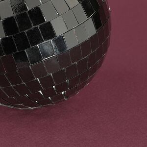 Зеркальный Диско шар Чёрный 10 см Koopman фото 2