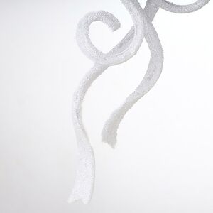 Елочная игрушка Бант Алиони 16*10*6 см белый, подвеска Koopman фото 4