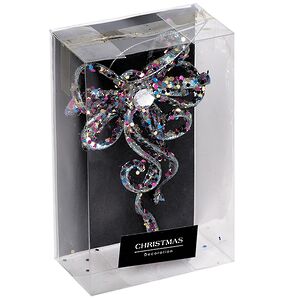 Елочная игрушка Бант Алиони 16*10*6 см голубой, подвеска Koopman фото 8