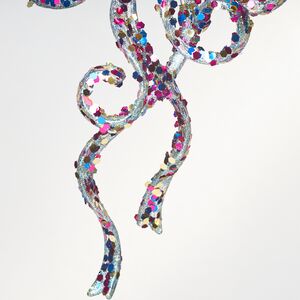 Елочная игрушка Бант Алиони 16*10*6 см голубой, подвеска Koopman фото 4