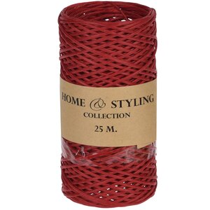 Декоративный шнур Classic 25 м армированный красный