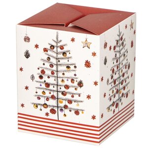 Подарочная коробка Fairy Christmas - Новогодняя Ёлочка 20*10 см