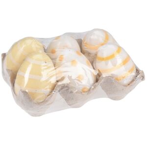 Пасхальные свечи Яйца: Bright Easter 6 см желтые, 6 шт Koopman фото 7