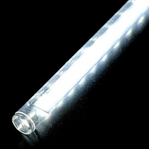 Светодиодная гирлянда Тающие Сосульки 5*1 м, 480 холодных белых LED ламп, черный ПВХ, 5 м, IP44 BEAUTY LED фото 2