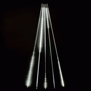 Светодиодная гирлянда Тающие Сосульки 5*1 м, 480 холодных белых LED ламп, черный ПВХ, 5 м, IP44 BEAUTY LED фото 3