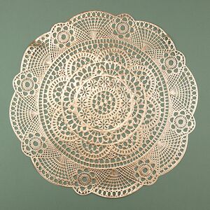 Сервировочная салфетка Жозефин 35 см золотая Koopman фото 3