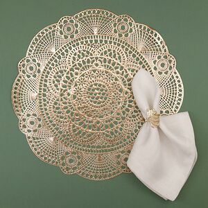 Сервировочная салфетка Жозефин 35 см золотая Koopman фото 4