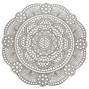 Сервировочная салфетка Жозефин 35 см серебряная Koopman фото 5