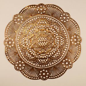 Сервировочная салфетка Жозефин 35 см бронзовая Koopman фото 3