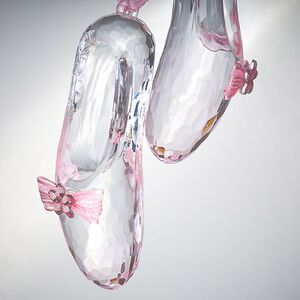 Елочная игрушка Хрустальные Балетки 15 см, подвеска Kurts Adler фото 2