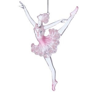 Елочная игрушка Балерина Афродита 17 см в танце, подвеска Kurts Adler фото 1
