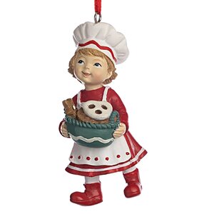 Елочная игрушка Девочка Люси - Baby Bakery 10 см, подвеска Goodwill фото 1