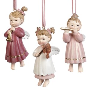 Набор елочных игрушек Baby Angels 9 см, 3 шт, подвеска Goodwill фото 1