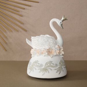 Декоративня фигурка Лебедь: Swan Lake 15 см, с музыкой и движением Goodwill фото 3