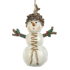Елочная игрушка Снеговик Маккензи - Ледяное царство 9 см, подвеска Goodwill фото 1