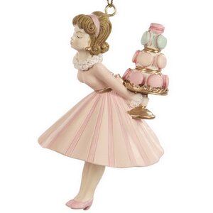 Елочная игрушка Альмира Стирлинг с десертом - Candy Wendy 9 см, подвеска