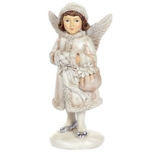 Новогодняя фигурка Зимняя Нежность: Девочка - Ангел 16 см Goodwill фото 1