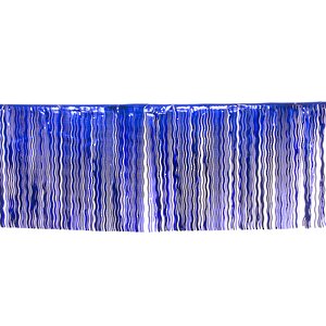 Дождик волнистый 50*150 см синий MOROZCO фото 1