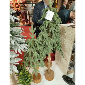 Искусственная елка Nature 150 см с натуральным стволом, ЛИТАЯ 100%, уцененная Decorland фото 3